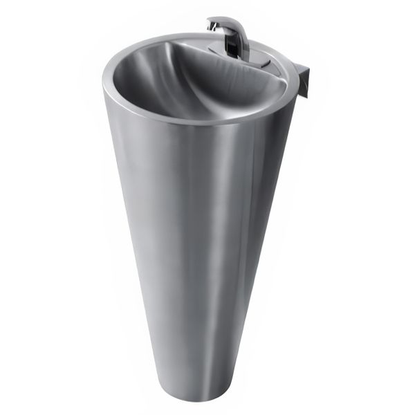  Chậu lavabo chân dài SS304 - S1209 