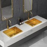  Chậu lavabo dương vành SS304 - S1302 