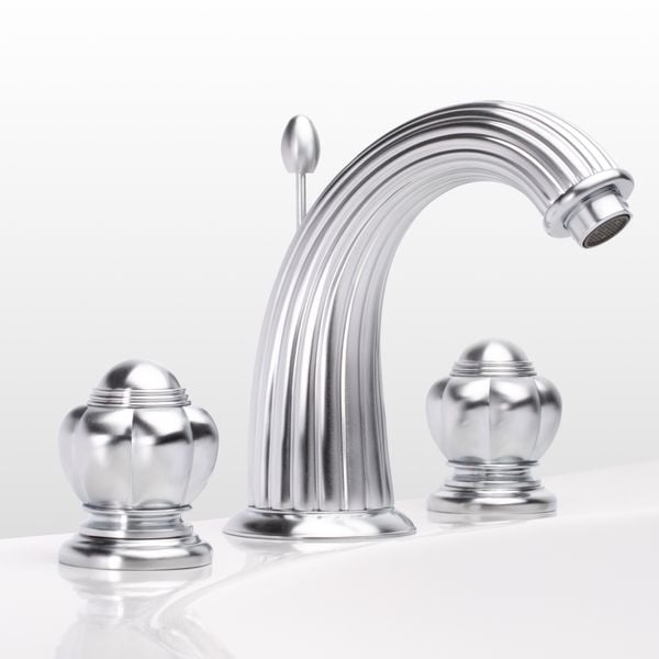  Vòi chậu rửa mặt cổ điển Princesse Lever velvet chrome bằng đồng - 1301 