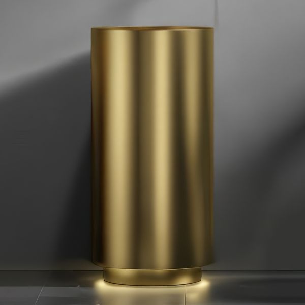  Chậu lavabo chân dài SS304 - S17026G 