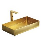 Chậu lavabo dương bàn SS304 - S1814 