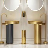  Chậu lavabo chân dài SS304 - S1818 