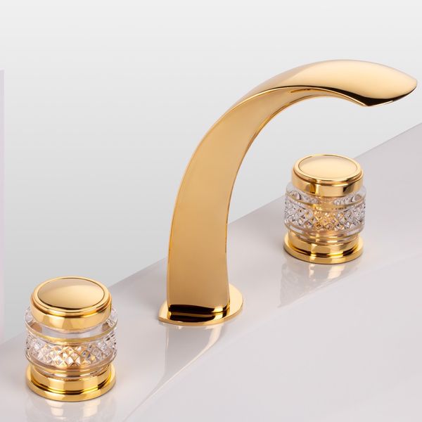  Vòi chậu rửa mặt cổ điển bằng đồng Quadrille - 1301 