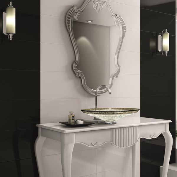  Chậu Lavabo Pha Lê Dilos Empire Platinum ∅450mm 