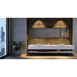 Chậu Lavabo Pha Lê Dilos Empire Platinum ∅450mm 