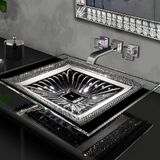  Chậu Lavabo Pha Lê Rhapsody Gaia 600 