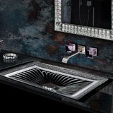  Chậu Lavabo Pha Lê Dương Vành Rhapsody Gaia 