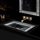  Chậu Lavabo Pha Lê Dương Vành Rhapsody Gaia 