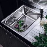  Chậu rửa chén bát stainless steel 1 hố SGM63 