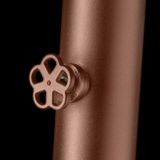  Sen cây ngoài trời dùng năng lượng mặt trời, đường nước lộ thiên - Solare Charbon Corten 
