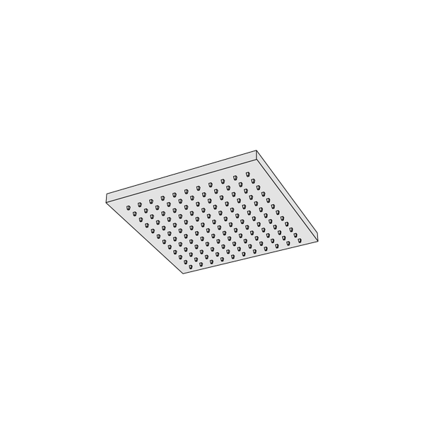  Bát sen hình vuông Top 225x225mm bằng đồng Geda Wellness - SOF13 