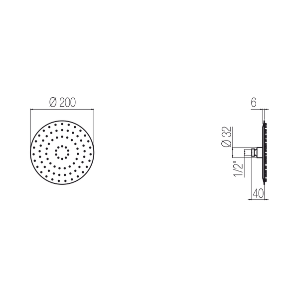  Bát sen hình tròn Best Ø200mm stainless steel Geda Wellness - SOF16 