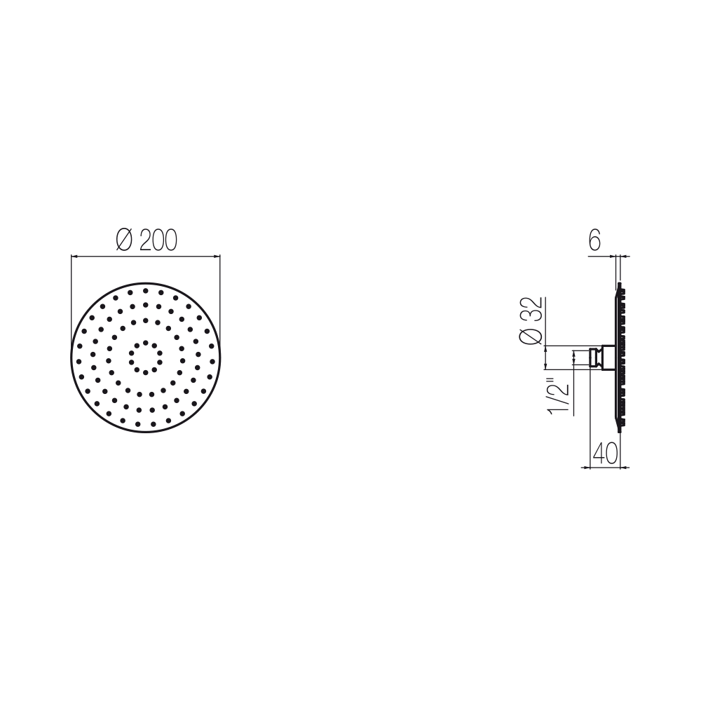  Bát sen hình tròn Best Ø200mm stainless steel Geda Wellness - SOF16 