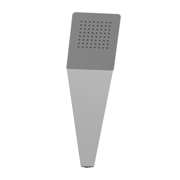  Bát sen Nise đầu vuông gắn góc tường phong cách spa Radomonte Wellness stainless steel - SOF34 