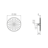  Bát sen hình tròn Best Ø250mm stainless steel Geda Wellness - SOF49 