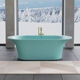  Bồn tắm bằng mineral glass composite Ahri Aquamarine 