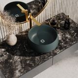  Chậu lavabo để bàn mineral glass composite Brandi Storm 