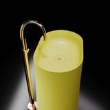  Chậu lavabo chân dài bằng mineral glass composite Danielle Aurora 