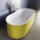  Bồn tắm bằng mineral glass composite Danielle Aurora - Cotton 