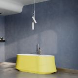  Bồn tắm bằng mineral glass composite Danielle Aurora - Cotton 