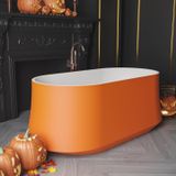  Bồn tắm bằng mineral glass composite Danielle Solar Irradiance - Cotton 