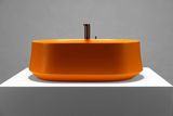  Chậu lavabo để bàn mineral glass composite Danielle (cao) Solar Irradiance 