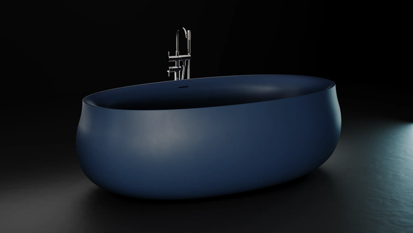  Bồn tắm bằng mineral glass composite Elizabeth Galaxy 