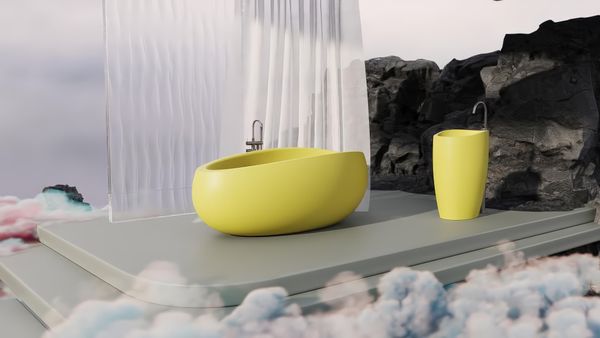  Bồn tắm bằng mineral glass composite Madison Aurora 