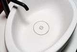  Chậu lavabo để bàn mineral glass composite Madison Cotton 