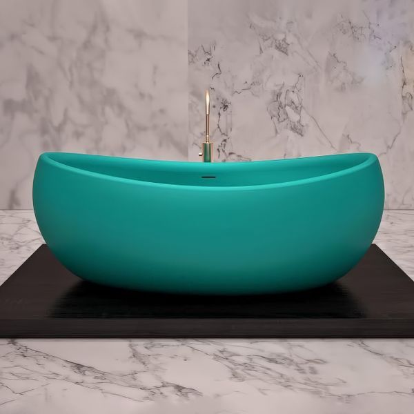  Bồn tắm bằng mineral glass composite Marina Aquamarine 