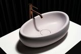  Chậu lavabo để bàn mineral glass composite Marina Cotton 