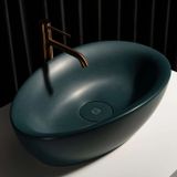  Chậu lavabo để bàn mineral glass composite Marcela Storm 