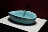  Chậu lavabo để bàn mineral glass composite Mia Celeste 
