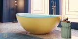  Bồn tắm bằng mineral glass composite Mikayla Aurora - Celeste 