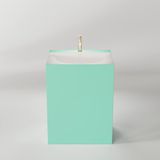  Chậu lavabo chân dài bằng mineral glass composite Marea Aquamarine - Cotton 
