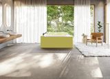  Bồn tắm bằng mineral glass composite Marea Aurora - Cotton 