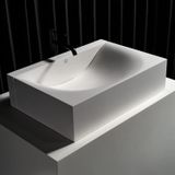  Chậu lavabo để bàn mineral glass composite Marea Cotton 