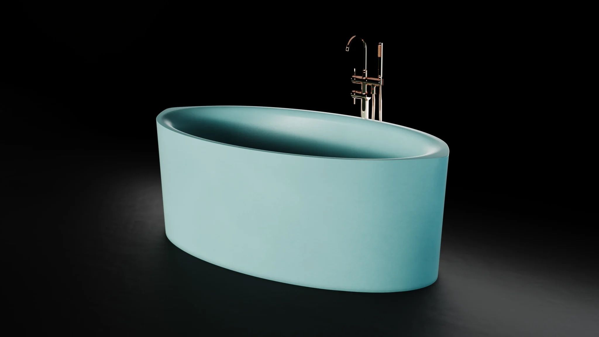  Bồn tắm bằng mineral glass composite Olivia Celeste 