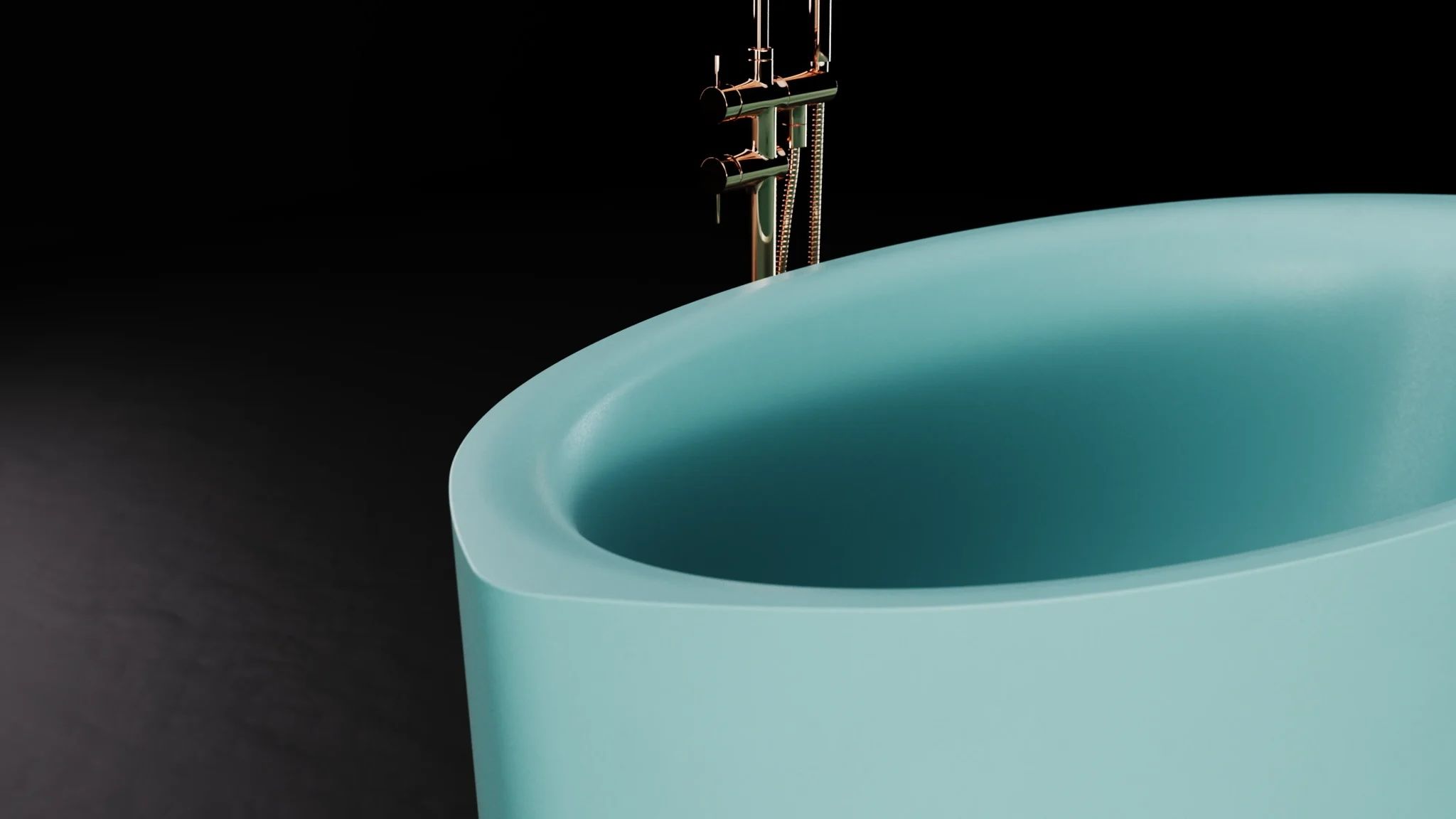 Bồn tắm bằng mineral glass composite Olivia Celeste 