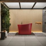  Bồn tắm bằng mineral glass composite kiểu Nhật Phoenyx Ofuro Rose 