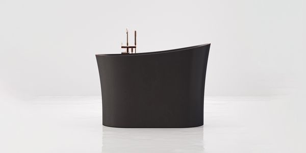  Bồn tắm bằng mineral glass composite kiểu Nhật Phoenyx Ofuro Shadow - Rose 