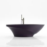  Bồn tắm bằng mineral glass composite Silva Purple 