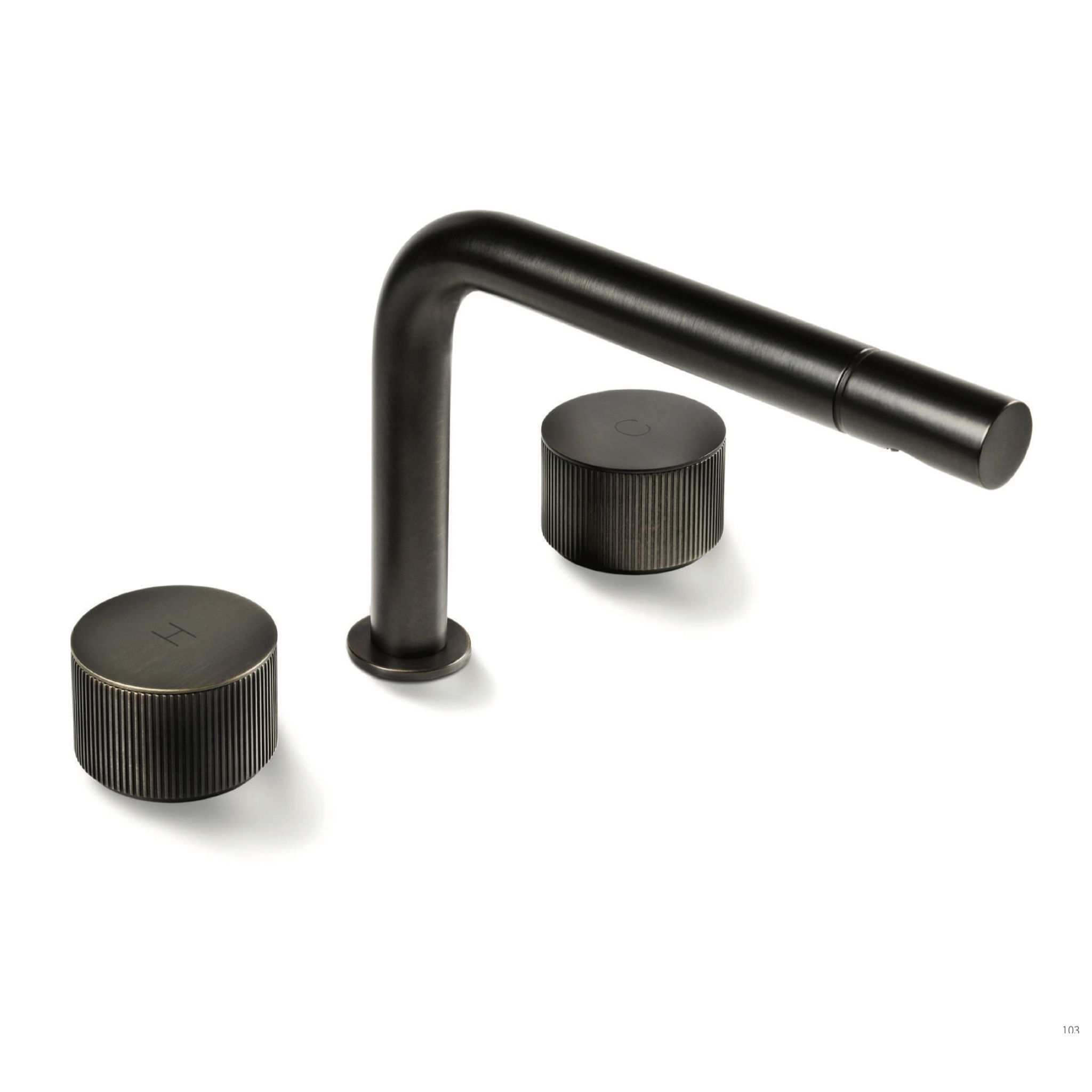  Vòi chậu lavabo 3 lỗ bằng đồng Sirius - 3223 
