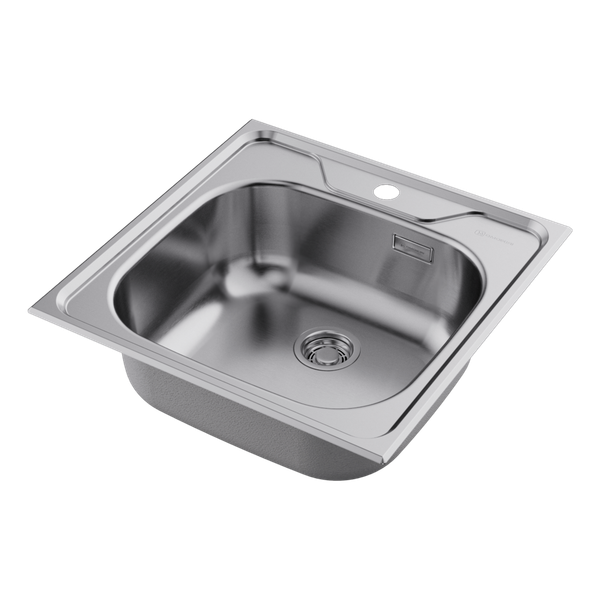  Chậu rửa chén bát stainless steel 1 hố SRU48 