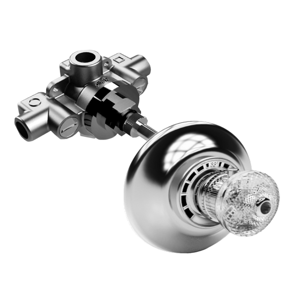  Shower Kit - Bộ trộn điều chỉnh nhiệt độ hai đầu ra cổ điển bằng đồng Swan - IS3293 