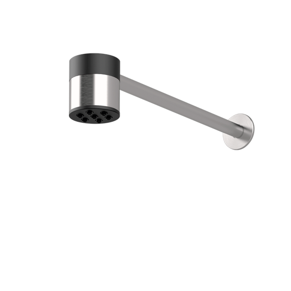  Bát sen gắn tường Ø70mm phong cách spa Radomonte Wellness stainless steel - SWN1 