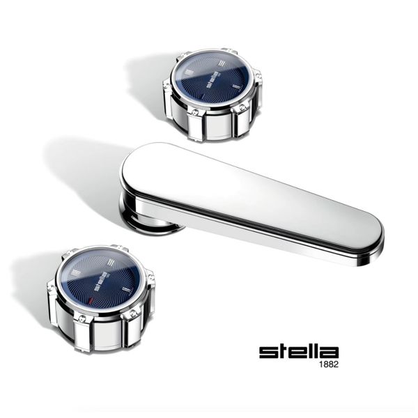  Vòi chậu lavabo 3 lỗ bằng đồng Timeaster - 3223-65R 