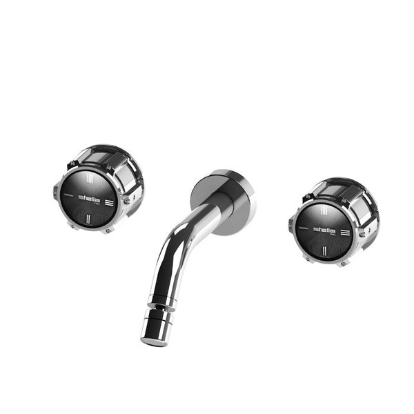  Vòi chậu lavabo gắn tường dài 165mm bằng đồng Timeaster - 3868TR-65R 