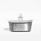  Bồn Tắm Cast Metal The Saracen Enamel / Polished Cast Iron 