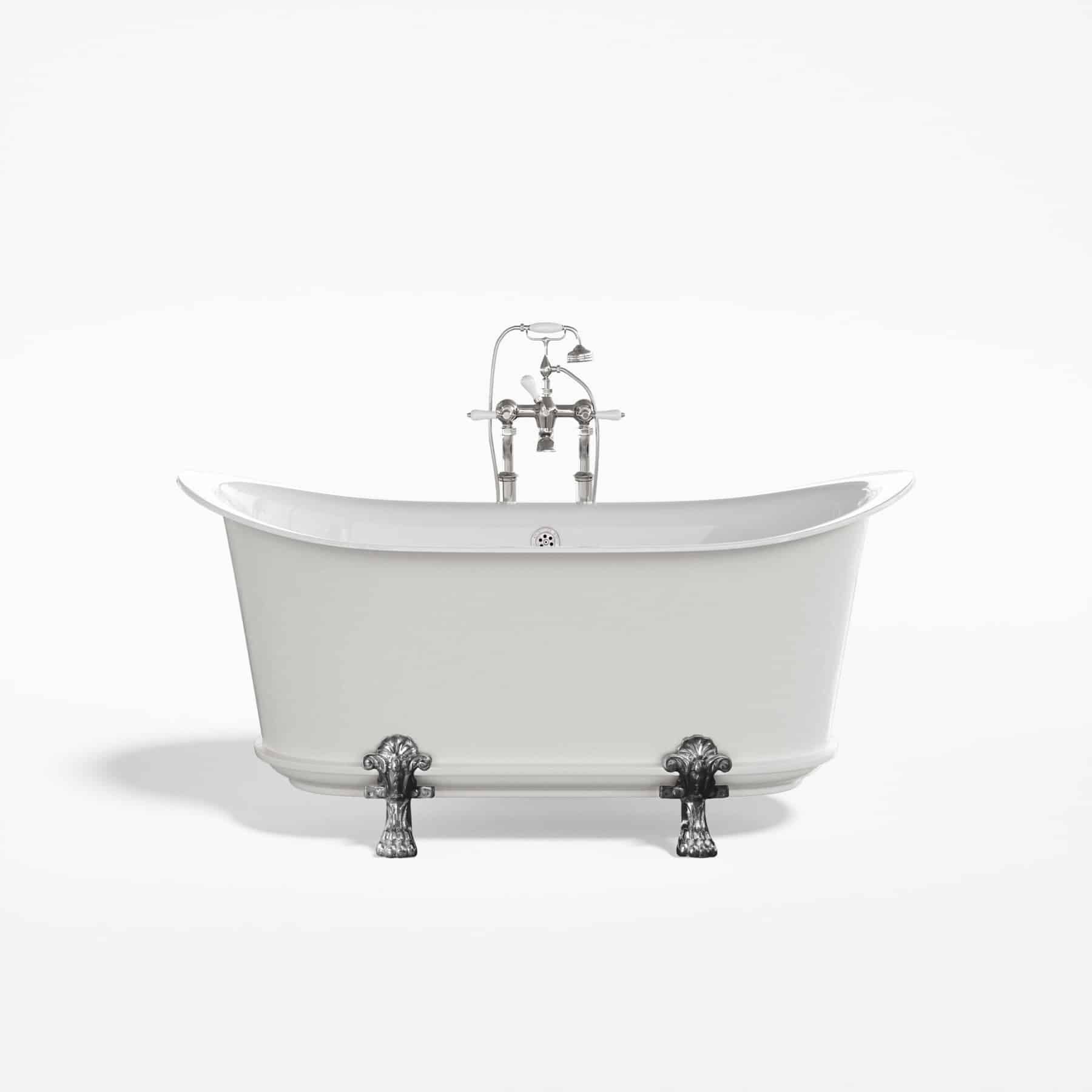  Bồn Tắm Cast Metal The Saracen Enamel / White 